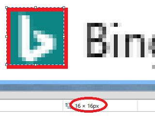 「16 × 16px」で表示