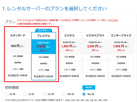 mixhostの料金プラン