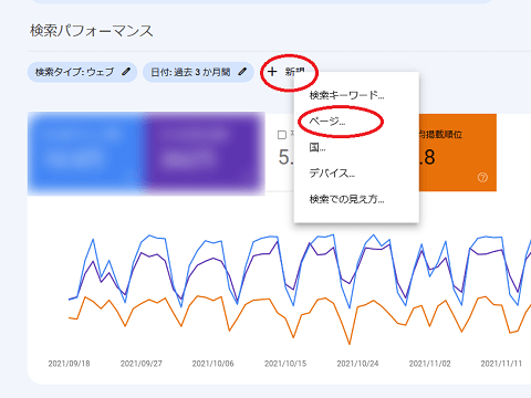 URLを指定して確認